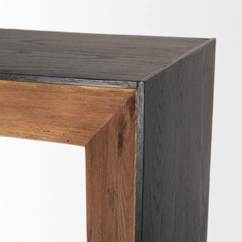 Tabor Reclaimed Pine Wood Bookcase-6