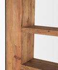 Tabor Reclaimed Pine Wood Bookcase-7