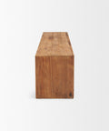 Tahira Brown Recycled Solid Wood Bench -3