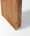 Tahira Brown Recycled Solid Wood Bench -7