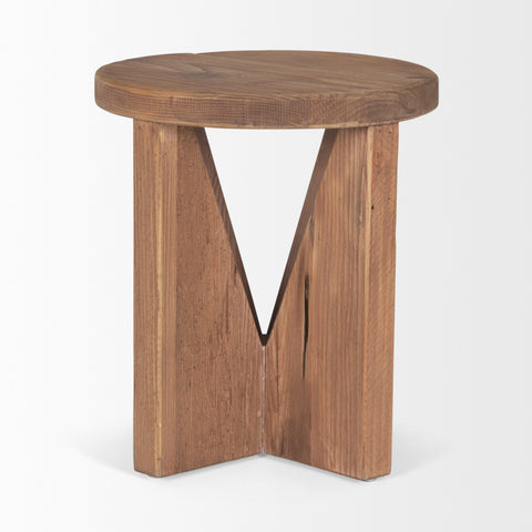 Tahlia Natural Recycled Pine Stool-2