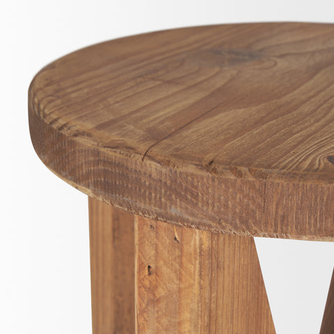 Tahlia Natural Recycled Pine Stool-6