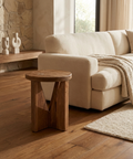 Tahlia Natural Recycled Pine Stool