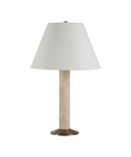 Tamara Natural Travertine Table Lamp-1