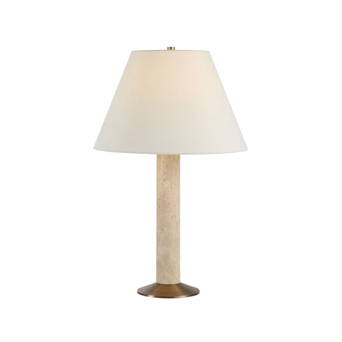 Tamara Natural Travertine Table Lamp-2