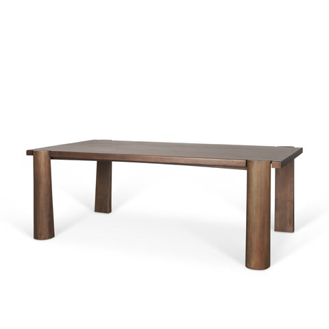 Tammar 84" Medium Brown Mango Wood Dining Table -1