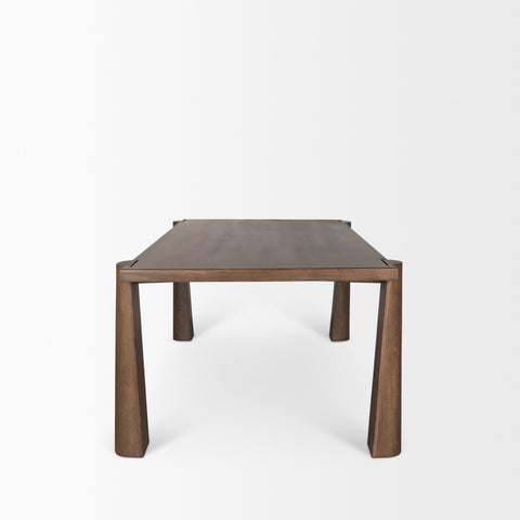 Tammar 84" Medium Brown Mango Wood Dining Table -3