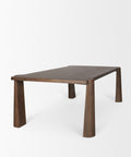 Tammar 84" Medium Brown Mango Wood Dining Table -34
