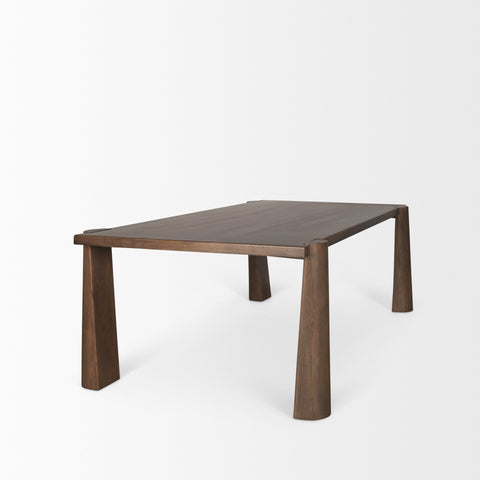Tammar 84" Medium Brown Mango Wood Dining Table -34