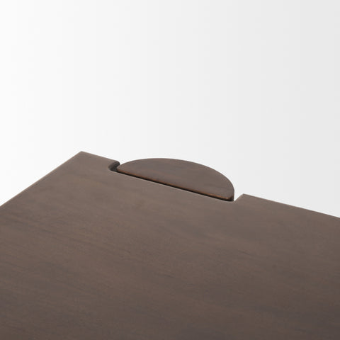 Tammar 84" Medium Brown Mango Wood Dining Table -5