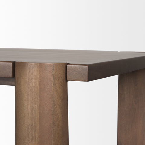 Tammar 84" Medium Brown Mango Wood Dining Table -6