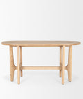 Taylin Solid Elm Wood Desk -1