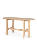 Taylin Solid Elm Wood Desk -2