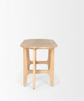 Taylin Solid Elm Wood Desk -4
