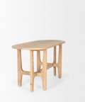 Taylin Solid Elm Wood Desk -5