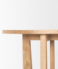 Taylin Solid Elm Wood Desk -7