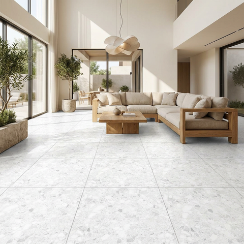 terrazzo look floor tile