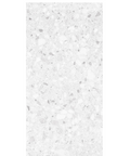 White terrazzo floor tile
