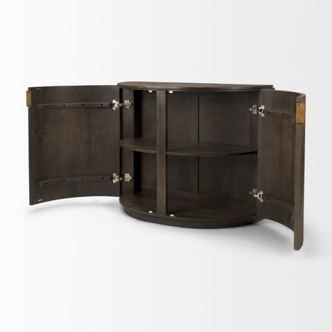 Terra Dark Brown Fluted Mango Wood Accent Cabinet-6