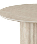 Thalia Travertine Round Dining Table-2