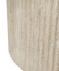 Thalia Travertine Round Dining Table-3