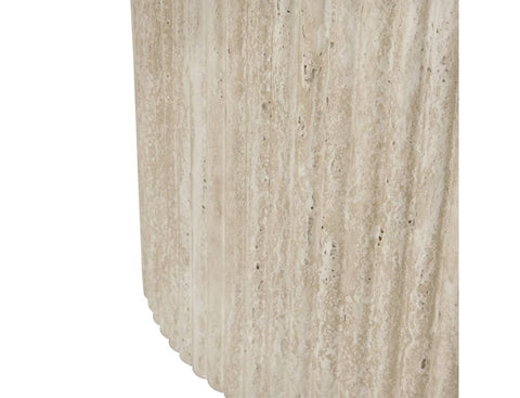 Thalia Travertine Round Dining Table-3