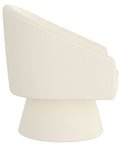 Tilsy Ivory Boucle Swivel Accent Chair-2