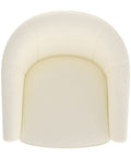 Tilsy Ivory Boucle Swivel Accent Chair-5