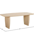 Tonic Solid Oak Dining Table-5