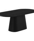 Tovas Black Oak Oval Dining Table-2