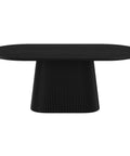 Tovas Black Oak Oval Dining Table-4