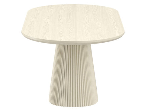 Tovas Ivory Oak Oval Dining Table-3
