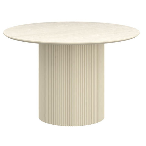 Tovas Ivory Oak Round Dining Table-1