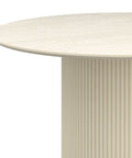 Tovas Ivory Oak Round Dining Table-3