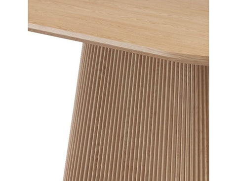 Tovas Natural Oak Oval Dining Table-5