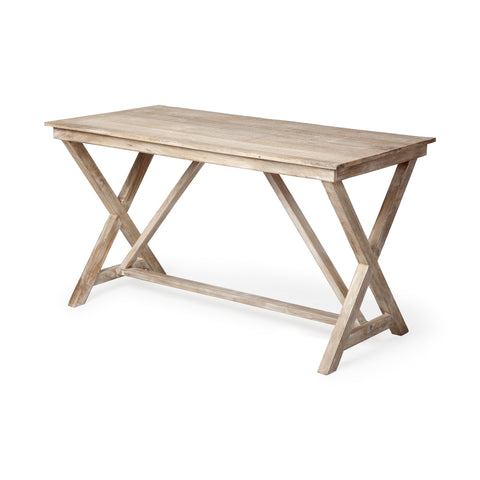 Tracy Solid Mango Wood Desk-1