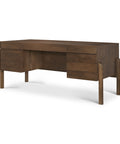 Trellyn Brown Solid Mango Wood Desk -1
