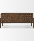 Trellyn Brown Solid Mango Wood Desk -4