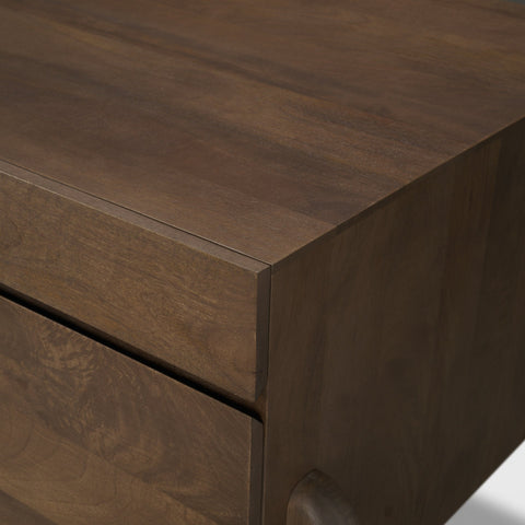 Trellyn Brown Solid Mango Wood Desk -8