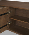 Trellyn Brown Solid Mango Wood Desk -9