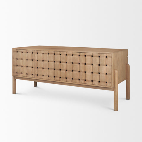 Trellyn Solid Mango Wood Desk -5