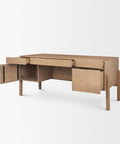 Trellyn Solid Mango Wood Desk -6