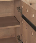 Trellyn Solid Mango Wood Desk -8