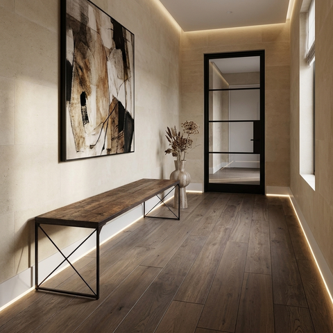 Trestman III Mango Wood and Iron Bench 