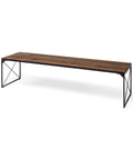Trestman III Mango Wood and Iron Bench -1
