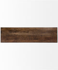 Trestman III Mango Wood and Iron Bench -4