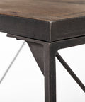 Trestman III Mango Wood and Iron Bench -6