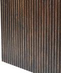 Tristan Brown Herringbone Stool -5