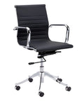 Tyler Black Faux Leather Office Chair-1