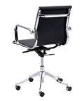 Tyler Black Faux Leather Office Chair-2
